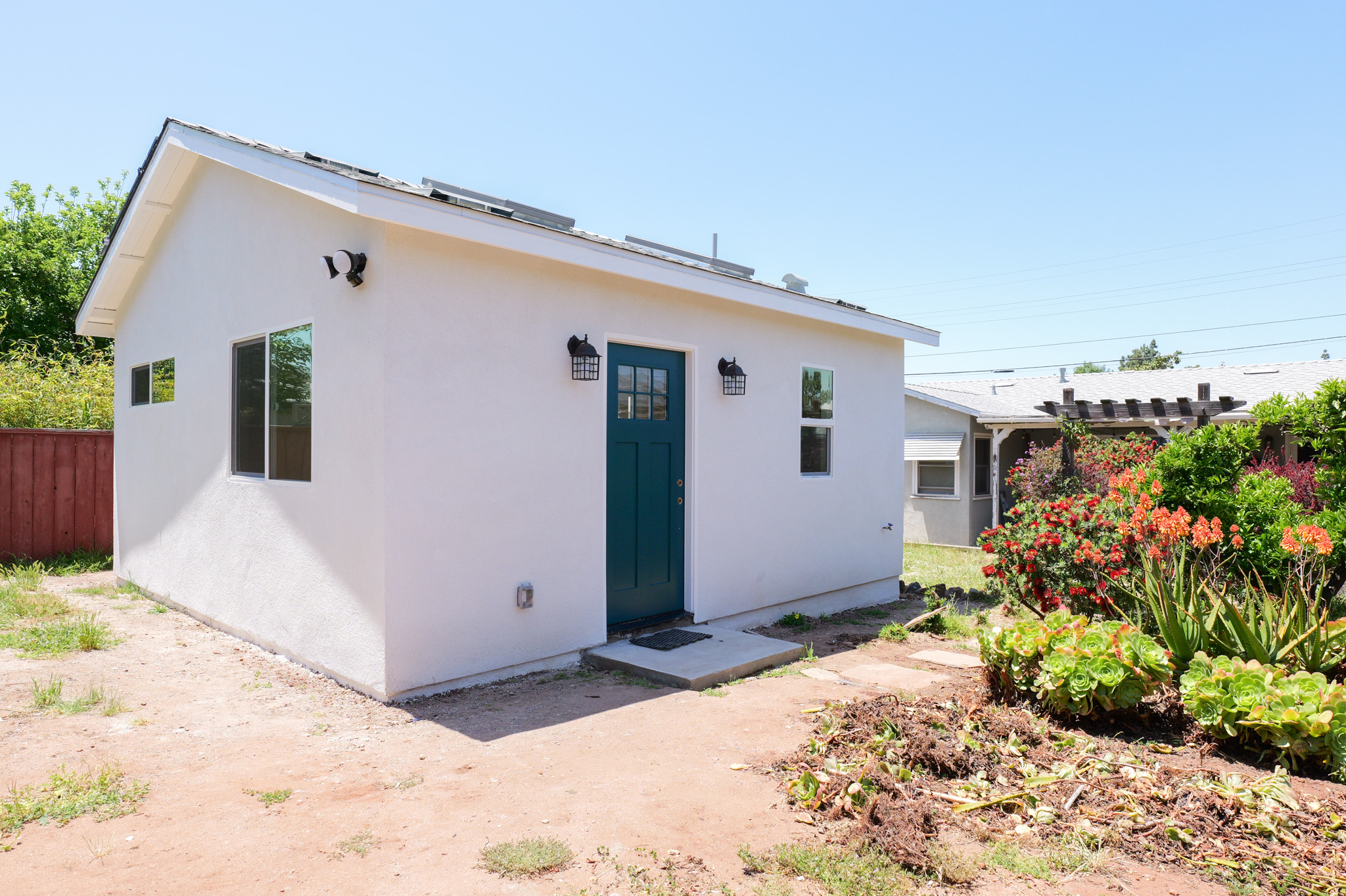 Modern detached ADU showcasing property value increase potential in San Diego