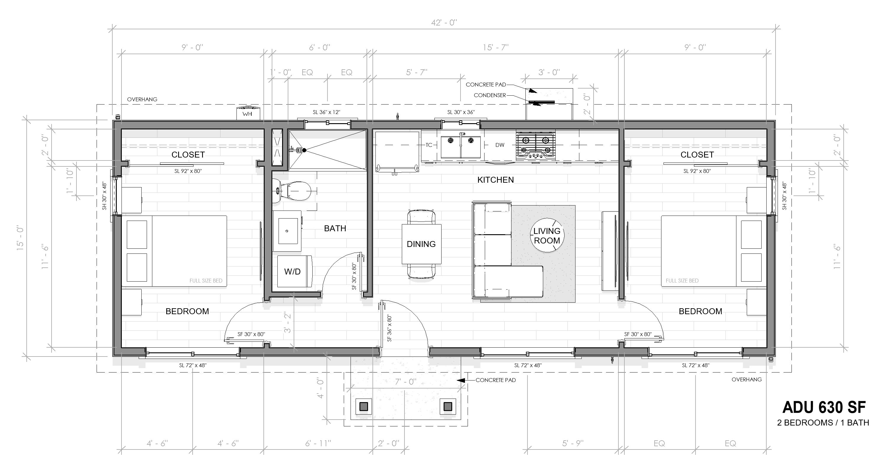 Terra 2D Floor Plan Drawing